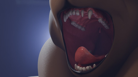 anthro detailed_mouth female imminent_vore lit_from_behind mouth_shot open_mouth solo teeth tongue uvula vore pthalo yrsa_(pthalo) bear mammal 16:9 3d_(artwork) digital_media_(artwork) hi_res widescreen