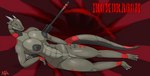 2022 abs abstract_background anthro areola big_breasts breasts cannon claws command_and_conquer dark_areola dark_nipples digital_media_(artwork) dragon eel_(artist) electronic_arts female genitals hand_on_leg hi_res horn living_machine living_tank living_vehicle lying machine metal_horn muscular muscular_female mythological_creature mythological_scalie mythology navel no_pupils nude on_side pussy ranged_weapon red_alert_(series) red_background red_sclera red_star red_text scalie shaded simple_background solo tail tank text vehicle weapon