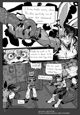 anal_beads anthro blush blush_lines cabinet chair clothed clothed_anthro clothed_male clothing cuff_(restraint) dialogue dildo embarrassed fully_clothed fully_clothed_anthro fully_clothed_male furniture fuzzy_handcuffs group handcuffs keyboard_instrument male metal_cuffs musical_instrument piano recliner restraints sex_toy speech_bubble text upright_piano nsfuwu4 brick_(nsfuwu4) reno_(nsfuwu4) avian bird domestic_ferret hyena lagomorph leporid mammal mustelid musteline owl rabbit true_musteline weasel 2025 absurd_res black_and_white comic english_text hi_res monochrome