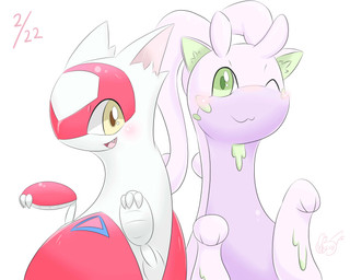 2015 ambiguous_gender animal_ears aokabike blush cat_ears claws cute dragon duo female goodra green_eyes latias legendary_pokémon looking_at_viewer nintendo one_eye_closed open_mouth pokémon slime smile teeth tongue video_games wings yellow_eyes
Rating: Safe
Score: 4
User: N7
Date: March 06, 2015 2015 ambiguous_gender animal_ears aokabike blush cat_ears claws cute dragon duo female goodra green_eyes latias legendary_pokémon looking_at_viewer nintendo one_eye_closed open_mouth pokémon slime smile teeth tongue video_games wings yellow_eyes
Rating: Safe
Score: 4
User: N7
Date: March 06, 2015