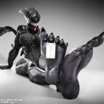 5_toes anthro barefoot big_breasts breasts claws collar curling_toes eyeless feet female foot_fetish foot_focus humanoid_feet nipples nude plantigrade sharp_teeth simple_background smile solo teeth toe_claws toes okamical thekidxeno alien_(franchise) excella alien humanoid xenomorph 1:1 3d_(artwork) animated blender_(artwork) digital_media_(artwork) hi_res no_sound short_playtime webm