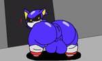 anus backsack balls big_balls big_butt butt butt_focus genitals looking_back machine male puffy_anus red_eyes shitpost solo nxyitn sega sonic_the_hedgehog_(series) metal_sonic robot meme