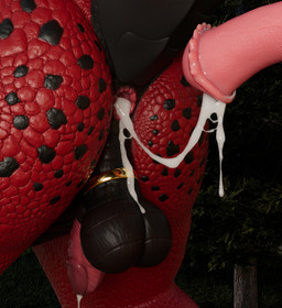 accessory after_anal after_sex animal_genitalia animal_penis anus balls black_balls black_body black_scales bodily_fluids cock_ring cum cum_in_ass cum_inside cum_on_balls cum_on_penis cum_string duo equine_genitalia equine_penis feral feral_penetrated forest gaping gaping_anus genital_fluids genitals gold_(metal) jewelry leaking leaking_cum male male/male outside penetration penis penis_accessory penis_jewelry perineum plant raised_tail red_body red_scales ridged_penis scales sheath tail tree ventral_scales flardred mythology ray_vanhem dragon mythological_creature mythological_scalie scalie 2025 3d_(artwork) absurd_res digital_media_(artwork) hi_res