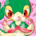 2_penises animal_genitalia animal_penis blush genitals heart_symbol hemipenes male multi_genitalia multi_penis penis red_eyes solo pasaran nintendo pokemon generation_5_pokemon pokemon_(species) snivy 1:1 low_res