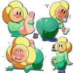 anus balls bent_over blush butt disembodied_penis duo female flower frown genitals handjob male multiple_poses musical_note musical_symbol not_furry open_mouth penile penis plant pose pussy sex simple_background symbol flashfigure mario_bros nintendo paper_mario crazee_dayzee humanoid 1:1 hi_res