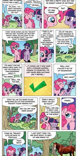 blue_eyes comic english_text equine female feral friendship_is_magic hair horn horse humor my_little_pony pink_hair pinkie_pie_(mlp) pony realistic schizopie text twilight_sparkle_(mlp) unicorn
Rating: Safe
Score: 3
User: TehLOLcat
Date: February 28, 2012