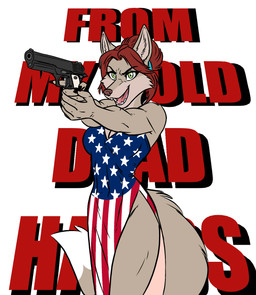 Rating: s
ID: 5686287
Date: 2025-07-04 17:02:30 -0400
Status: pending
Score: 17
4th_of_july american_flag anthro background_text brown_nose canid canine english_text eyebrows f4ephantomii female fox fox_tail fur green_eyes gun hair hair_bun handgun hi_res holding_object holding_weapon holidays ihty_(f4ephantomii) inner_ear_fluff m1911 mammal multicolored_body open_mouth patriotic_clothing patriotism pistol politics ranged_weapon red_hair solo tan_body tan_fur teeth text tongue tuft two_tone_body united_states_of_america vulpkanin weapon post #5686287