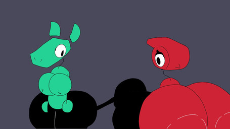 belly big_belly big_breasts big_butt breast_expansion breasts burp_cloud burping butt butt_expansion expansion fart female forced green_body group huge_belly huge_breasts huge_butt hyper hyper_belly hyper_breasts hyper_butt immobile inflation lying lying_on_self male misleading_thumbnail on_front red_body slap surprised trio bunbuun flipito_(bunbuun) note_(bunbuun bovid bovine humanoid mammal 16:9 animated hi_res no_sound short_playtime video widescreen