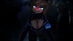 anthro armwear big_breasts black_clothing black_topwear blue_eyes blush bow_ribbon breasts brown_body clothed clothing crossgender female group legwear looking_at_viewer name_tag open_mouth teeth thigh_highs tongue topwear trio zentaisfm five_nights_at_freddy's fredina's_nightclub scottgames bonnie_(cally3d) bonnie_(fnaf) chica_(cally3d) chica_(fnaf) freddy_(fnaf) fredina_(cally3d) avian bear bird chicken galliform gallus_(genus) lagomorph leporid mammal phasianid rabbit 16:9 2023 3d_(artwork) 4k absurd_res digital_media_(artwork) hi_res widescreen