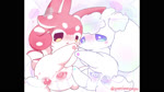 >_< anal anal_penetration animated_heart anus blue_eyes blush cervix clitoris color_coded color_coded_hearts double_penetration duo eyes_closed female female/female feral fluffy fluffy_tail fur genitals hand_holding heart_reaction heart_symbol kemono long_ears male male/female multicolored_body multicolored_fur one_eye_closed paws penetration pink_pussy pussy rainbow_pussy red_body red_fur tail tentacle_penetration tentacles tongue tongue_out translucent translucent_tentacles urethra vaginal vaginal_penetration white_body young nakimayo third-party_edit aloe_(nakimayo) chili_(nakimayo) cephalopod cnidarian coleoid jellyfish lagomorph leporid mammal marine medusozoan mollusk octopodiform octopus rabbit 16:9 2d_animation animated censor_removal_edit hi_res loop motion_tweening no_sound pillarbox short_playtime webm widescreen