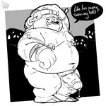 anthro arm_over_head armor balls being_watched belly big_balls big_penis blush blush_lines bodily_fluids body_hair clothing crowd_watching cum cum_drip dialogue dripping embarrassed erection foreskin genital_fluids genitals group half-erect hand_behind_head headgear helmet hooves huge_balls huge_penis humanoid_genitalia humanoid_penis looking_at_another male navel nipple_piercing nipples nude nude_male open_mouth overweight overweight_anthro overweight_male penis piercing precum precum_drip pubes question question_mark retracted_foreskin simple_background solo solo_focus speech_bubble sweat text tusks white_eyes gorochuinboxers a_minecraft_movie microsoft minecraft mojang xbox_game_studios general_chungus domestic_pig mammal piglin suid suine sus_(pig) digital_media_(artwork) english_text hi_res monochrome