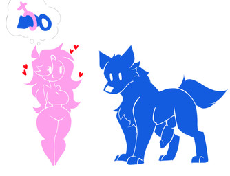 animal_genitalia animal_penis anthro anthro_on_feral bestiality canine_genitalia canine_penis duo female female_human female_on_feral female_symbol feral gender_symbol gender_symbol_penetration generina genitals imminent_sex lewd_symbolism male male/female male_feral male_symbol penis symbol wide_hips evilpala ship_dynamics_(meme) canid canine canis human mammal wolf hi_res