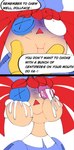 animate_inanimate bodily_fluids clothed clothing comic crying doll duo english_text female force_feeding forced glitch_productions hi_res humanoid jax_(tadc) joyfulpeanutfest living_doll male ragatha_(tadc) solo_focus tears text the_amazing_digital_circus