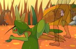 animal_genitalia anthro anthro_penetrated arthropod_abdomen arthropod_abdomen_cloaca arthropod_abdomen_genitalia arthropod_abdomen_penetration bodily_fluids cloaca cloacal cloacal_penetration cum cum_inside duo female genital_fluids genitals human_on_anthro human_penetrating human_penetrating_anthro interspecies male male/female penetration penile penile_penetration penis_in_cloaca sex translucent translucent_body zeamaeri bug_fables moonsprout_games acolyte_aria_(bug_fables) arthropod human insect mammal mantis absurd_res hi_res