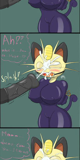 animal_genitalia anthro bad_english bdsm big_breasts blush bodysuit breasts bukkake cum cum_in_mouth cum_inside cum_on_face cumshot engrish equine faceless_male feline female horse horsecock male mammal meowth nintendo orgasm penis pokémon pussy rope rubber skinsuit suraguma text video_games
Rating: Explicit
Score: 2
User: ROTHY
Date: November 17, 2013