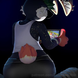 anthro anthro_on_anthro anthro_pov big_butt blush bouncing_butt butt butt_cleavage butt_expansion butt_jiggle clothing consistent_pov controller duo expansion facial_piercing femboy first_person_view freckled_butt freckles game_controller gameplay_mechanics huge_butt jiggling looking_at_viewer looking_back looking_back_at_viewer male male/male male_pov moan nose_piercing on_lap piercing sitting_on_lap teasing teasing_viewer teasing_with_butt torn_clothing wardrobe_malfunction weight_gain zoidrawzaton basedvulpine_(modeler) nintendo nintendo_switch tomodachi_life tomodachi_life:_living_the_dream cinnasequoia_(character) webster_(zoidrawzaton) animal_humanoid arachnid arachnid_humanoid arthropod arthropod_humanoid humanoid spider_humanoid 1:1 3d_(artwork) 3d_animation animated digital_media_(artwork) high_framerate huge_filesize long_playtime sound video
