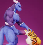 5_fingers abs anthro anthro_on_anthro anthro_penetrated anthro_penetrating anthro_penetrating_anthro areola arm_spikes balls biceps big_balls big_muscles big_penis biped blinking blue_balls blue_body blue_eyes blue_sclera body_part_in_mouth bouncing_balls brown_body brown_ears brown_fur butt chest_tuft claws deltoids dominant duo elbow_spikes erection fellatio fingers fur gagging genitals hand_on_head hands_behind_back horn huge_balls huge_muscles huge_penis humanoid_genitalia humanoid_penis irrumatio kneeling long_penis male male/male male_penetrated male_penetrating male_penetrating_male multicolored_body multicolored_fur muscular muscular_anthro muscular_male nipples non-mammal_balls non-mammal_nipples nude oral oral_penetration orange_body orange_fur pecs penetration penile penile_penetration penis penis_grab penis_in_mouth pink_nose pupils purple_background purple_body scales sex side_view simple_background smile spikes spikes_(anatomy) stand_and_blow_position standing striped_body striped_fur stripes tail tan_body tan_fur thick_penis thick_thighs thrusting triceps tuft vein connivingrat sound_warning third-party_edit mythology stead_(connivingrat) wao_(e-zoid) dragon felid mammal mythological_creature mythological_scalie pantherine scalie tiger wingless_dragon 2024 3d_(artwork) 3d_animation animated artist_name digital_media_(artwork) hi_res high_framerate loop short_playtime sound sound_edit webm