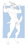 abs animal_genitalia balls bdsm biceps big_penis bodybuilder bondage bondage_gear bound canine canine_penis claws cock_ring collar cuffs doberman dog erection flexing fur huge_penis knot long_penis male mammal mask muscles nipples nude pecs penis pose presenting simple_background solo spreader_bar standing toe_claws toned twinkle-sez vein
Rating: Explicit
Score: 5
User: xes
Date: May 15, 2013