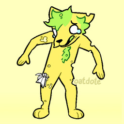 ambiguous_gender antennae_(anatomy) anthro bite_taken bodily_fluids cartoon_gore cartoon_violence cheek_tuft chest_tuft crying duo facial_tuft fur gore green_body green_fur hard_vore head_tuft looking_at_another panicked_look plant simple_background size_difference smaller_pred tears tuft vore white_body white_fur yellow_body yellow_fur oatdote pineapple_(adumbpineapple) arthropod canid canine canis elemental_creature flora_fauna insect lepidopteran mammal moth wolf 1:1