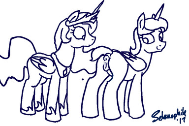 anatomically_correct anatomically_correct_genitalia anatomically_correct_vulva animal_genitalia animal_vulva anus bodily_fluids clitoral_winking clitoris cunnilingus dock_(anatomy) duo ejaculation equine_genitalia equine_vulva female female/female feral genital_fluids genitals hair horn nose_to_anus open_mouth oral orgasm sex simple_background surprised tail tongue vaginal vaginal_fluids vaginal_squirting vulva white_background wings selenophile friendship_is_magic hasbro my_little_pony mythology princess_celestia_(mlp) princess_luna_(mlp) equid equine mammal mythological_creature mythological_equine winged_unicorn 2017 2d_animation aliasing animated animated_gif digital_media_(artwork) frame_by_frame short_playtime incest_(lore) sibling_(lore) sister_(lore) sisters_(lore)