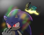 alternate_eye_color anthro biped blue_body blue_fur clothing fur gloves glowing glowing_eyes handwear male red_eyes sculpture simple_background solo statue villainous white_clothing white_gloves white_handwear b2u5n nintendo sega sonic_the_hedgehog_(series) super_smash_bros. super_smash_bros._ultimate sonic_the_hedgehog eulipotyphlan hedgehog mammal 2018 5:4 digital_media_(artwork) hi_res signature