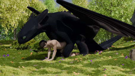 all_fours anal anal_penetration animal_genitalia bestiality black_body black_scales doggystyle duo feral feral_penetrating feral_penetrating_human from_behind_position genitals human_on_feral human_penetrated interspecies larger_feral larger_male male male/male male_on_feral male_penetrated male_penetrating male_penetrating_male nude_human nude_male outside penetration quadruped scales sex size_difference smaller_male smaller_penetrated foamv_(artist) blender_cycles dreamworks european_mythology how_to_train_your_dragon mythology toothless dragon fury_(httyd) human mammal mythological_creature mythological_scalie night_fury scalie western_dragon 16:9 3d_(artwork) 3d_animation animated digital_media_(artwork) hi_res high_framerate loop no_sound short_playtime webm widescreen
