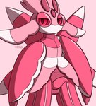 absurd_res angry annoyed arthropod balls erection generation_7_pokemon genitals hi_res looking_at_viewer lurantis male nintendo nude nulloffset penis pokemon pokemon_(species) semi-anthro simple_background solo