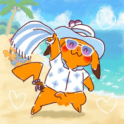 aloha_shirt anthro balls beach blush bottomless bottomless_male clothed clothing day duo eyewear female flaccid foreskin genitals helicoptering_penis humanoid_genitalia humanoid_penis humor male male_focus outside pattern_clothing pattern_shirt pattern_topwear penis shirt solo_focus sunglasses tanned topwear towel unretracted_foreskin yakoochu1 meatspin nintendo pokemon pokemon_winds_and_waves mr._windychu ms._wavychu generation_1_pokemon pikachu pokemon_(species) 1:1 2d_animation animated frame_by_frame no_sound short_playtime video