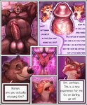 2024 5_fingers anthro anthro_on_anthro aroused balls bear bedroom big_balls big_penis bisexual black_nose breasts brick brick_wall brown_bear brown_body brown_fur canid canine cleavage clothed clothed/nude clothed_female clothing comic cottage danelaxy_(artist) dialogue disney english_text erection eyes_closed female fingernails fingers fox fur genitals glans group heart_symbol hi_res humanoid_hands husband_and_wife little_john maid_marian male male/female male/male mammal married_couple mmf multicolored_body multicolored_fur musclegut muscular muscular_anthro muscular_male nails nipples nude open_mouth penis red_body red_fox red_fur robe robin_hood robin_hood_(disney) smile speech_bubble standing tail text tongue trio true_fox two_tone_body two_tone_fur ursine uvula wall_(structure) white_body white_fur