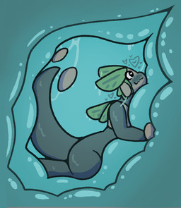 anthro cuddling hug internal male organs stomach vore willing_prey conditional_dnp muneamp jewish_mythology mythology mune_(muneamp) arthropod chimera insect lepidopteran moth mythological_creature mythological_golem hi_res