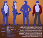 anthro big_penis blue_body blue_fur erection fur genitals humanoid_genitalia humanoid_penis male penis solo text turnaround germees lightdevil behind_the_lens tchall bear mammal english_text model_sheet