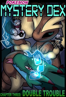 brown_body brown_fur fur macro micro micro_anthro micro_male multicolored_body multicolored_fur pokeball size_difference size_play text halfpricesouls nintendo pokemon bramble_(halfpricesouls) mango_(halfpricesouls) zoro_(halfpricesouls) generation_4_pokemon lagomorph lopunny mammal pokemon_(species) absurd_res cover cover_art cover_page english_text hi_res