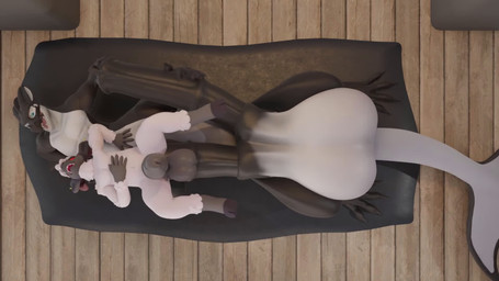 2_penises abdominal_bulge anal anal_penetration animal_genitalia animal_penis anthro anthro_on_taur ball_size_difference balls big_balls big_penis blue_eyes diphallism duo ear_piercing ear_ring equine_genitalia equine_penis fin fingering flukes fur genitals hooves horizontal_diphallism horn huge_balls huge_penetration huge_penis humanoid_genitalia humanoid_penis hyper hyper_balls hyper_genitalia hyper_penis larger_male male male/male male_anthro male_taur mismatched_animal_penis mismatched_genitalia mismatched_penis multi_genitalia multi_penis nude paws penetration penile penile_penetration penis penis_in_ass penis_size_difference piercing red_eyes ring_piercing size_difference smaller_anthro smaller_male smaller_penetrated smooth_skin taur_penetrating urethral urethral_fingering wool_(fur) ahzealion riskysquid_(modeler) mythology ahze_(ahzealion) gruff_(gruffad) aquatic bovid caprine cetacean dolphin dragon hybrid mammal mythological_creature mythological_scalie oceanic_dolphin orca scalie sheep taur toothed_whale 16:9 3d_(artwork) 3d_animation animated digital_media_(artwork) hi_res long_playtime no_sound video widescreen