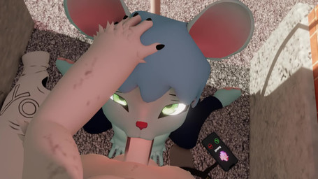 all_fours anthro anthro_on_anthro anthro_penetrated anthro_penetrating anthro_penetrating_anthro anthro_pov balls big_penis bouncing_balls clothed clothed_sex clothing clothing_aside consistent_pov deep_throat duo erection eye_contact fellatio first_person_view genitals green_eyes hand_on_head jockstrap looking_at_another looking_at_partner looking_at_viewer male male/male male_penetrated male_penetrating male_penetrating_male male_pov oral oral_only oral_penetration penetration penile penile_penetration penis penis_in_mouth phone_call public public_sex red_nose sex shirt tail tail_motion topwear underwear vein veiny_penis lewdert funny_gay_rat kunvex voyvivika mammal mouse murid murine rat rodent 16:9 3d_(artwork) 3d_animation animated blender_(artwork) digital_media_(artwork) hi_res no_sound short_playtime video widescreen
