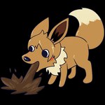 1:1 2024 alpha_channel ambiguous_gender blush blush_stickers bodily_fluids dipstick_tail eevee feral generation_1_pokemon glistening glistening_hair glistening_nose hair markings meme munchkin_(jackrabbit) nintendo open_mouth open_smile paws pokemon pokemon_(species) smile solo tail tail_markings vixeyhuskybutt_(artist) vomit