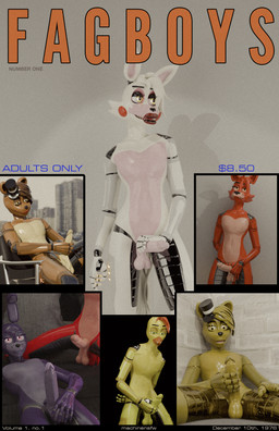 anthro arched_back balls bed big_balls big_penis candid chair furniture genitals gesture group hand_gesture handjob_gesture homophobic_slur lying machine magazine male male/male masturbation multiple_poses nude nude_male on_back on_chair penis pose sitting sitting_on_chair smile spread_legs spreading standing suggestive suggestive_gesture vintage vintage_pinup machinensfw disembowell_(modeler) red-eye_(modeler) blender_cycles five_nights_at_freddy's five_nights_at_freddy's_2 scottgames bonnie_(fnaf) chica_(fnaf) foxy_(fnaf) freddy_(fnaf) golden_freddy_(fnaf) mangle_(fnaf) animatronic avian bear bird canid canine chicken fox galliform humanoid lagomorph leporid mammal phasianid rabbit robot 3d_(artwork) absurd_res blender_(artwork) cover digital_media_(artwork) hi_res magazine_cover pinup