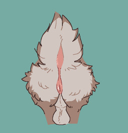 ambiguous_form anus backsack balls brown_body brown_fur butt butt_shot dock_(anatomy) fur genitals male perineal_raphe perineum pink_anus raised_tail raphe_(anatomy) scut_tail short_tail simple_background solo tail tan_body tan_fur teal_background dyyrlysh kristoffer_everglade deer mammal new_world_deer white-tailed_deer 2025 aliasing aseprite_(artwork) digital_drawing_(artwork) digital_media_(artwork) flat_colors