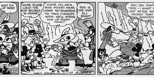 anthro beard bottomwear cactus clothed clothing cowboy_hat dialogue eyewear facial_hair female fire footwear glasses gloves group gun handgun handwear hat headgear headwear male night open_mouth outside pants plant ranged_weapon revolver text weapon floyd_gottfredson roy_nelson disney public_domain mickey_mouse minnie_mouse sylvester_shyster uncle_mortimer bulldog canid canine canis domestic_dog domestic_pig mammal mastiff molosser mouse murid murine rodent suid suine sus_(pig) 1930 20th_century absurd_res ancient_art black_and_white comic dated english_text hi_res long_image monochrome wide_image