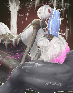 animal_genitalia animal_penis anthro areola big_areola big_breasts big_butt big_penis bodily_fluids bouncing_breasts breast_grab breast_play breasts butt canine_genitalia canine_penis cum cum_everywhere cum_on_back cum_on_body cum_on_breasts cum_on_face cum_on_leg cum_on_penis cum_on_self duo female genital_fluids genitals hand_on_breast holding_breast huge_areola huge_breasts huge_butt huge_penis huge_thighs humanoid_on_anthro interspecies kneeling knot knotted_penis machine male male/female messy nipples orgasm penis sagging_breasts sex sleep_molestation sleeping thick_thighs titfuck civilcrackhead mythology the_wild_robot roz_(the_wild_robot) canid canine humanoid mammal mythological_canine mythological_creature robot robot_humanoid werecanid werecanine werecreature werewolf hi_res