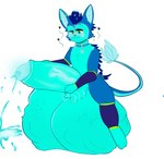 anthro balls big_balls big_penis bioluminescence bodily_fluids cock_vore cum cum_vore cyan_cum digestion fatal_vore foreskin genital_fluids genitals glowing huge_balls huge_penis humanoid_genitalia humanoid_penis hyper hyper_balls hyper_genitalia hyper_penis imminent_death male penile penis solo unusual_bodily_fluids unusual_cum unusual_genital_fluids vein veiny_penis vore richa_picha zeitheron rexouium absurd_res hi_res