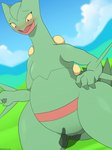 anthro blush female feral fur genitals green_body masturbation open_mouth pussy solo tail tongue winick-lim nintendo pokemon generation_3_pokemon mammal pokemon_(species) reptile scalie sceptile 2024 3:4 absurd_res digital_media_(artwork) hi_res