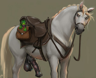 animal_genitalia animal_penis balls big_penis black_balls black_penis blonde_hair blush brown_eyes duo equine_genitalia equine_penis feral flared_penis genitals green_body hair huge_penis leather male male_feral medial_ring mount penis quadruped reins saddle simple_background size_difference sprawling_gait tail tongue tongue_out white_body 64k disney tangled_(disney) maximus_(tangled) pascal_(tangled) andalusian_horse chameleon equid equine flap-necked_chameleon horse lizard mammal reptile scalie hi_res