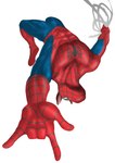 anthro arthropod_webbing bulge clothed clothing male mask muscular muscular_anthro muscular_male pecs simple_background solo spandex superhero tight_clothing white_background zachsroom marvel spider-man_(series) equid equine horse mammal digital_media_(artwork) hi_res