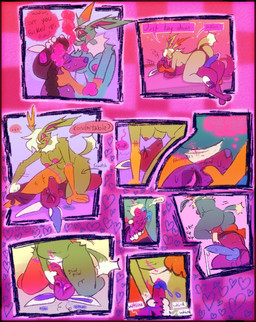 anthro cunnilingus dialogue drugs duo facesitting female fur gas_mask genitals green_body green_fur male male/female marijuana mask oral sex sitting_on_another text vaginal guncht nintendo pokemon dijon_(guncht) canid canine eeveelution generation_1_pokemon jolteon mammal pokemon_(species) comic english_text hi_res trans_(lore) trans_man_(lore)