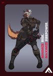 anthro boots bulletproof_vest clothing dark_sclera eyewear female footwear gatling_gun glasses gloves gun hair handgun handwear knee_pads looking_at_viewer machine_gun minigun ponytail pose ranged_weapon revolver shoes solo tactical_gear tactical_gloves tactical_pants weapon apyr12 the_finals engel_schafer canid canine canis domestic_dog german_shepherd herding_dog mammal pastoral_dog absurd_res detailed hi_res sketch