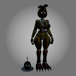 3_toes ambiguous_gender anthro areola beak bib big_breasts black_areola black_beak black_body black_clothing black_eyelids black_nipples black_panties black_sclera black_underwear breasts burned candle claws clothing cupcake duo feet female food glistening glistening_body grey_background machine nipples non-mammal_breasts non-mammal_nipples panties plate profanity simple_background standing talons text text_on_clothing thick_thighs toes underwear white_eyes octal octal_(modeler) five_nights_at_freddy's five_nights_at_freddy's_3 scottgames cupcake_(fnaf) phantom_chica_(fnaf) animatronic avian bird chicken food_creature galliform living_cupcake phasianid robot robot_anthro 2025 3d_(artwork) digital_media_(artwork) full-length_portrait hi_res portrait