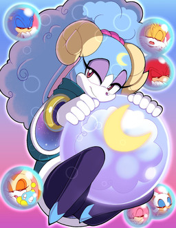 anthro clothing crescent_moon curled_horn eyes_closed eyeshadow female group hair half-closed_eyes horn looking_at_viewer makeup male moon narrowed_eyes ponytail sleeping smile senshion sega sonic_dream_team sonic_the_hedgehog_(series) amy_rose ariem_(sonic) cheese_the_chao cream_the_rabbit knuckles_the_echidna miles_prower rouge_the_bat sonic_the_hedgehog bat bovid canid canine caprine chao_(sonic) echidna eulipotyphlan fox hedgehog lagomorph leporid mammal monotreme rabbit sheep 2024 hi_res