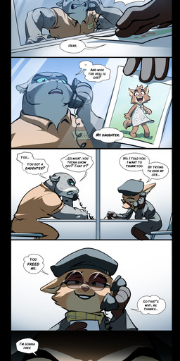 =mammal anthro breasts clothing dialogue eyewear female fur grey_body grey_fur group hat headgear headwear interrogation_room jewelry jumpsuit markings muscular muscular_anthro muscular_female necklace orange_body orange_fur photo pink_nose police police_officer police_uniform prison_uniform prisoner speech_bubble spots spotted_body spotted_fur sunglasses text trio uniform wof baban chilllum dreamworks the_bad_guys diane_foxington ellen_wolf_foxington kitty_kat_(the_bad_guys) canid canine felid fox hybrid mammal pantherine snow_leopard absurd_res comic english_text hi_res daughter_(lore) mother_(lore) mother_and_child_(lore) mother_and_daughter_(lore) parent_(lore) parent_and_child_(lore) parent_and_daughter_(lore)