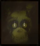 ambiguous_gender anthro glowing glowing_eyes looking_at_viewer machine nightmare_fuel solo theicedwolf five_nights_at_freddy's five_nights_at_freddy's_3 scottgames springtrap_(fnaf) animatronic lagomorph leporid mammal rabbit robot 2015