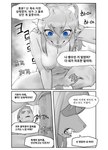 2022 anthro blue_eyes blush bodily_fluids comic cowgirl_position dialogue drooling female from_front_position genital_fluids genitals gudlmok99 hi_res human humanoid_genitalia humanoid_penis humanoid_pussy korean_text male male/female mammal monochrome mustelid musteline navel nipples nude on_bottom on_top partially_translated penetration penile penile_penetration penis penis_in_pussy pussy rape_face saliva sex sharp_teeth song_sehee speech_bubble teeth text translation_check translation_request true_musteline vaginal vaginal_fluids vaginal_penetration weasel